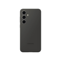 SAMSUNG Handyhülle Silikon Galaxy S24 FE (Schwarz)