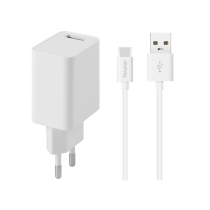 FAIRPLAY Pack Ladegerät 12W + USB-C Kabel (Weiß)