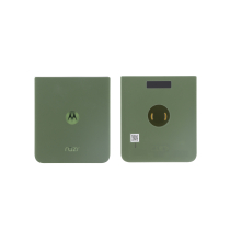 Grünes Rückglas Motorola Razr 50 Ultra