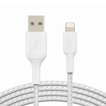 BELKIN Geflochtenes Lightning-Kabel 0,15m (Weiß)