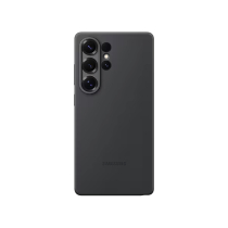 SAMSUNG Handyhülle Silikon Schwarz Galaxy S25 Ultra