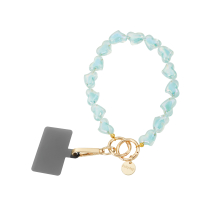 FAIRPLAY Kurze Kette 30cm Cora (Himmelblau)
