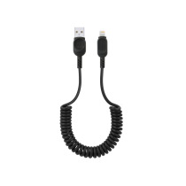 FAIRPLAY Kabel Twisted Lightning 1,8m (Schwarz)