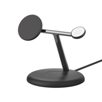 BELKIN 3-in-1 Ladestation mit Qi2 (15W) (Schwarz)