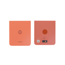 Orange Rückseite Motorola Razr 50