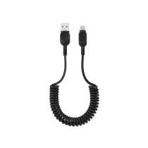 FAIRPLAY Twisted USB-C Kabel 1,8m (Schwarz)