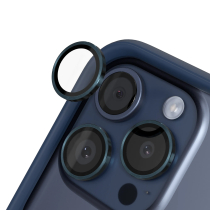 RHINOSHIELD Kameraprotektion iPhone 15 Pro/15 Pro Max (Blau)