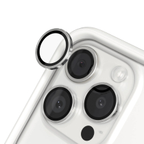 RHINOSHIELD Kamera Schutz iPhone 15 Pro/15 Pro Max (Silber)
