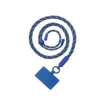 FAIRPLAY Handyband 120cm FLORA (Blau/Weiß)
