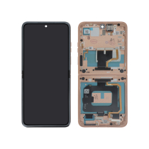 Vollbild Display Pink Motorola Razr 50 Ultra