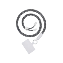 FAIRPLAY Handyband 120cm FLORA (Weiß/Schwarz)