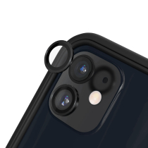 RHINOSHIELD Kameraprotektion iPhone 11/12/12 Mini (Schwarz)