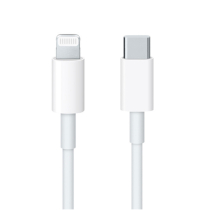 APPLE USB-C auf Lightning Kabel 1m Weiß