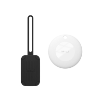 MiLi Tracker Connecté MiTag für Gepäck (Schwarz)