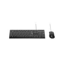 BELKIN Kit Tastatur und Maus mit Kabel (AZERTY)