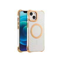 Glam Handyhülle MagSafe iPhone 16 (Antikweiß)