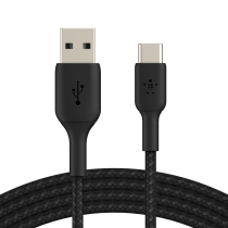 BELKIN Geflochtenes USB-C Kabel 3m (Schwarz)
