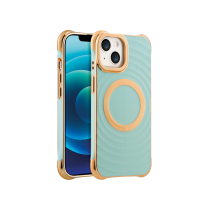Glam Handyhülle MagSafe iPhone 16 Plus (Cyan)