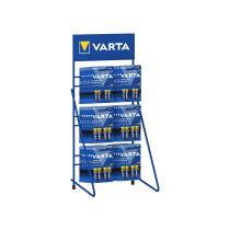 VARTA Thekenaufsteller mit Kabel 6 Pins für Batterien (17 cm)