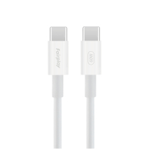 FAIRPLAY Kabel 60W USB-C auf USB-C 2m (Weiß)