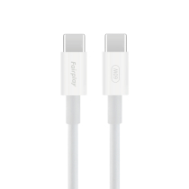 FAIRPLAY Kabel 60W USB-C auf USB-C 1m (Weiß)