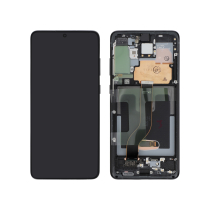 Displayeinheit OLED Schwarz Galaxy S20+ (G985F/G986B) (Mit Rahmen)