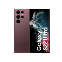 Samsung Galaxy S22 Ultra 128 GB Bordeaux (Klasse A) (Differenzbesteuerung) (Generalüberholt)