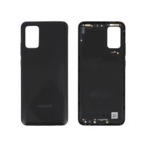 Backcover Schwarzes Galaxy A02s (A025G)