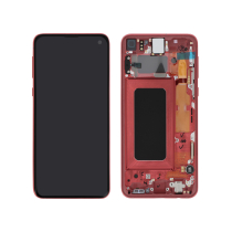 Displayeinheit Rot Galaxy S10e (G970F)