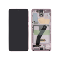 Displayeinheit Pink Galaxy S20 (G980F/G981B) (Ohne Kamera)