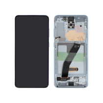 Displayeinheit Blau Galaxy S20 (G980F/G981B) (Ohne Kamera)