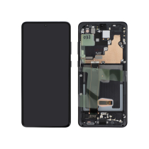 Displayeinheit Schwarz Galaxy S20 Ultra (G988B) (Ohne Kamera)