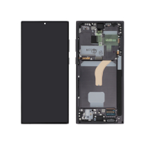 Displayeinheit Schwarz Galaxy S22 Ultra (S908)