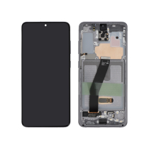 Displayeinheit Grau Galaxy S20 (G980F/G981B) (Ohne Kamera)