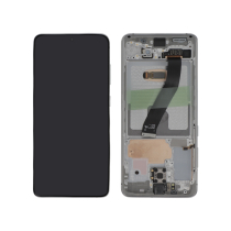 Displayeinheit Weiß Galaxy S20 (G980F/G980B) (Ohne Kamera)