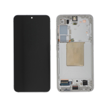 Displayeinheity Weiß Galaxy S24 (S921B) (PA)