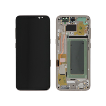 Displayeinheit Gold Galaxy S8 (G950F)