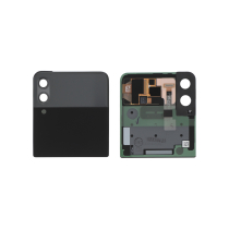 Schwarzes oberes Rückglas Galaxy Z Flip3 5G (F711B)