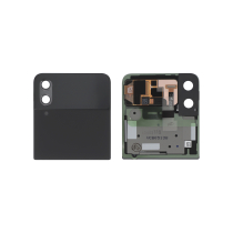 Schwarzes oberes Rückglas Galaxy Z Flip4 (F721B)