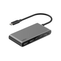 BELKIN 5-in-1 USB-C-Hub (Space Grau)