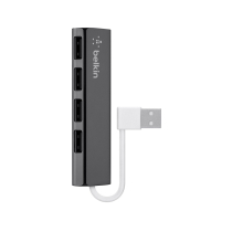 BELKIN Reisehub 4 Ports USB 2.0 (Schwarz)