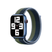 APPLE Armband Sport Loop Watch 41mm (Abysse Blau/Wildgrün)