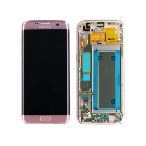 Displayeinheit Rosa/Gold Galaxy S7 edge (G935F)