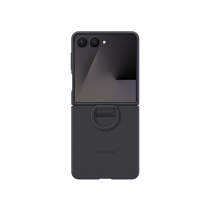 SAMSUNG Silikonhülle mit Ring Galaxy Z Flip7 FE (Schwarz)