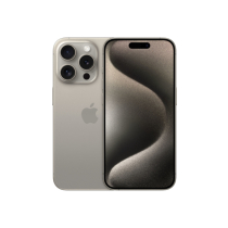 iPhone 15 Pro 128 GB (Titan Natur) (Grade A) (Differenzbesteuert) (Refurbished)