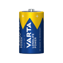 VARTA Pack 2 Alkaline Batterien Longlife Power (D)