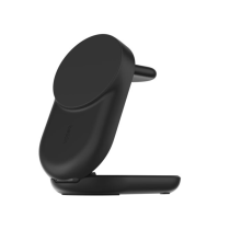 BELKIN MagSafe 3-in-1 Qi2 Ladestation (25W) (Schwarz)
